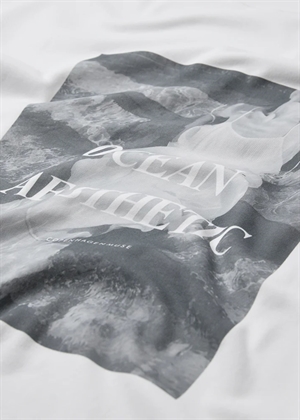 Muse oversized ocean tee Bright White Copenhagen Muse 
